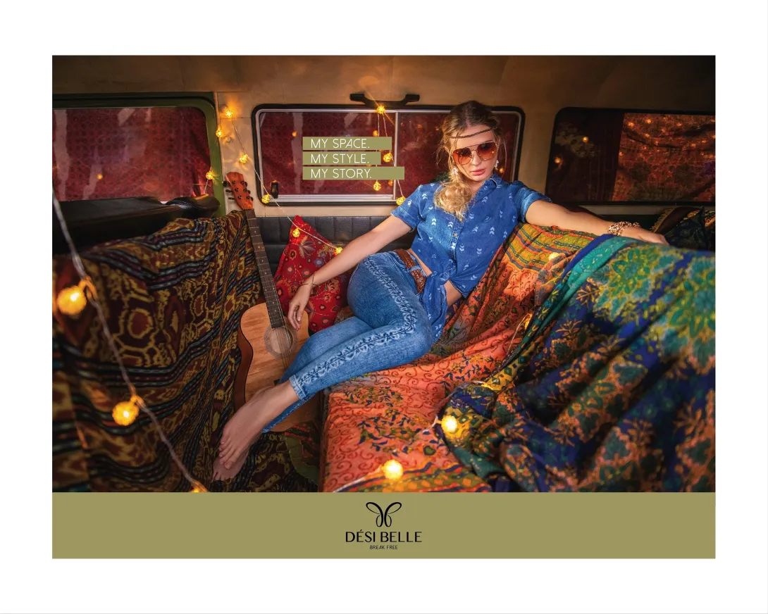 Desi Belle print ads