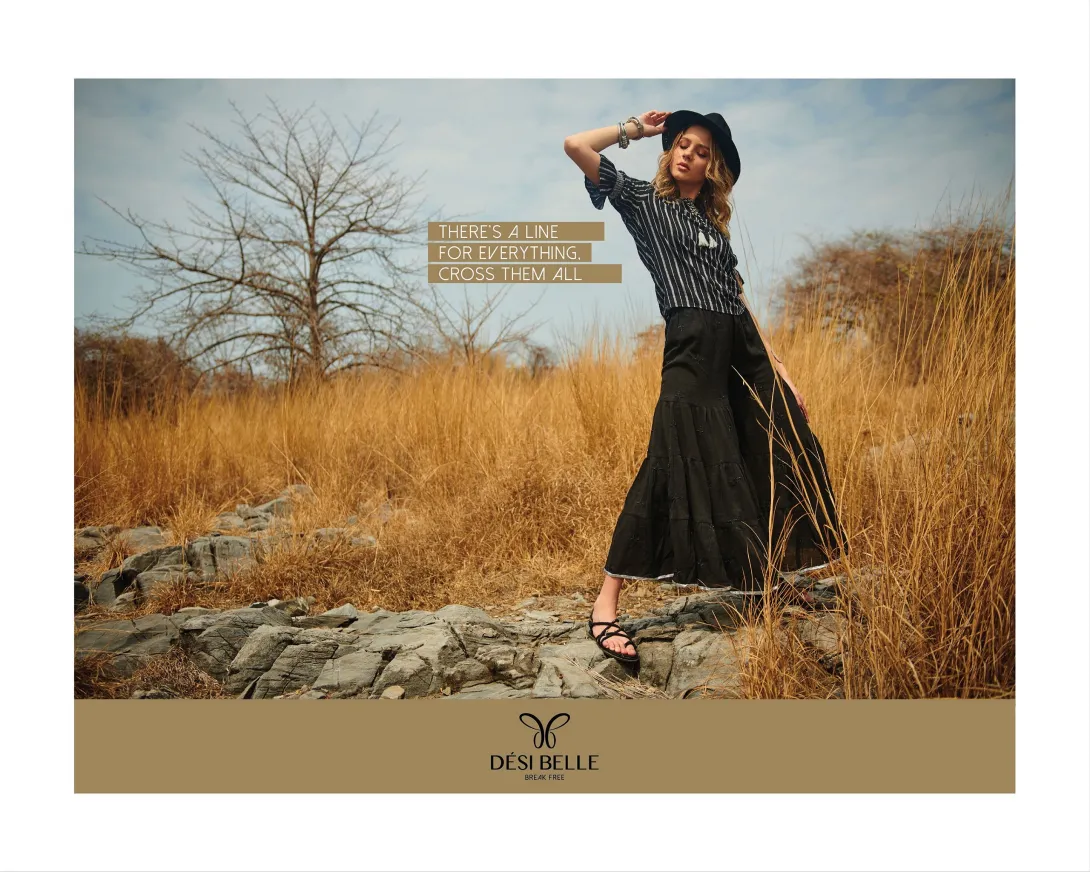 Desi Belle print ads