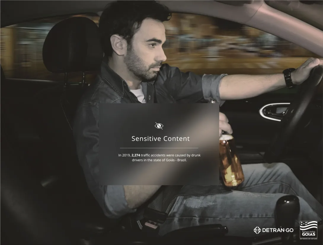Detran-GO "Sensitive Content"