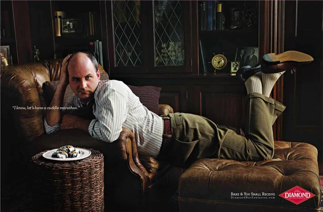 Diamond print ads
