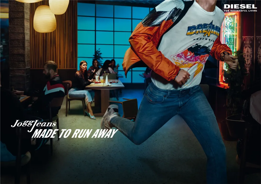 Diesel "JoggJeans - Made To Run Away"