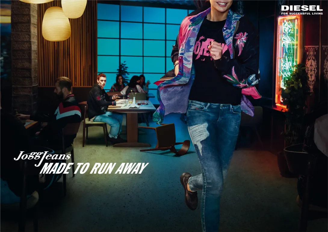 Diesel "JoggJeans - Made To Run Away"
