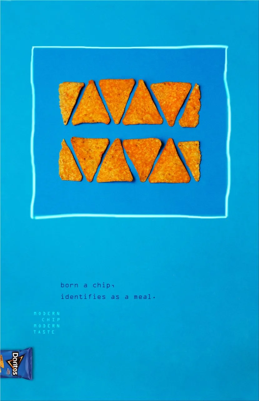 Doritos "Modern chip, Modern taste"