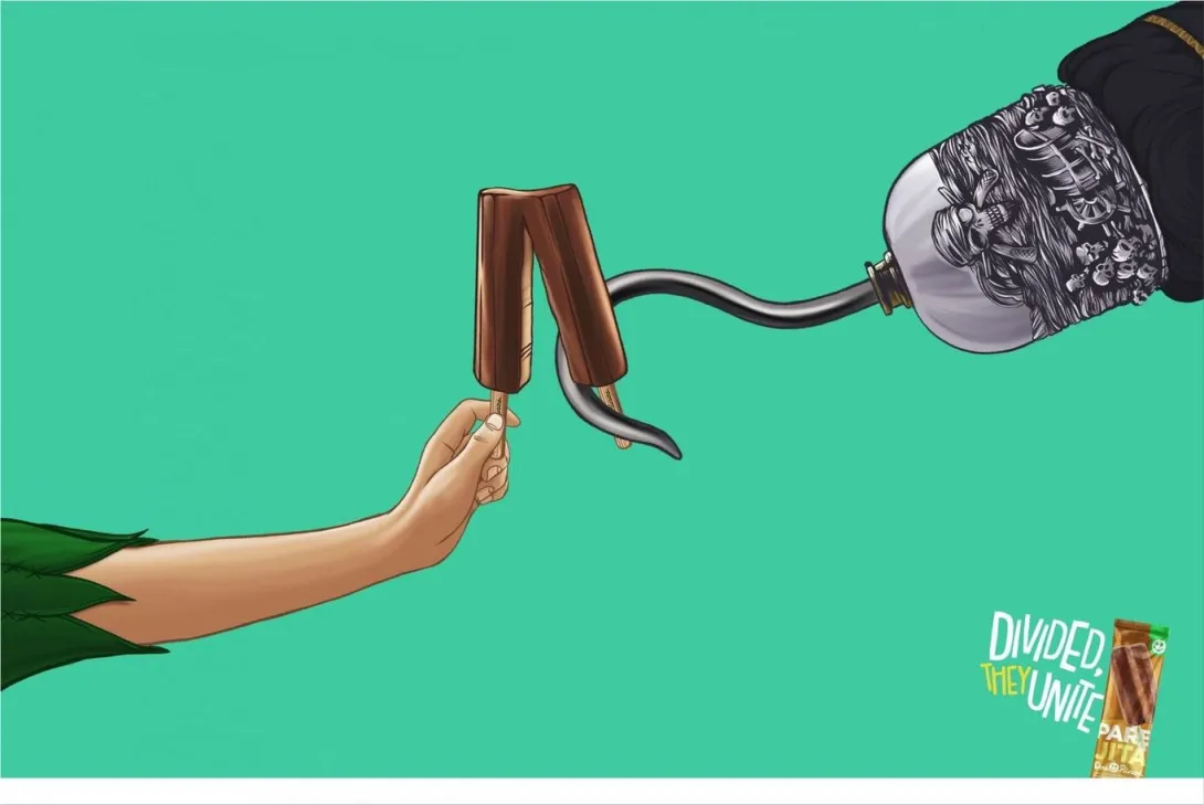 Dos Pinos: "Divided, they unite" by BBDO