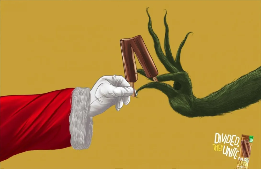 Dos Pinos: "Divided, they unite" by BBDO