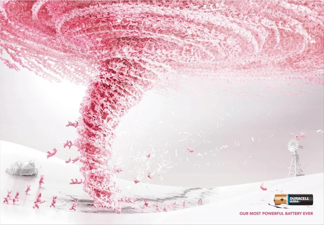 Duracell print ads