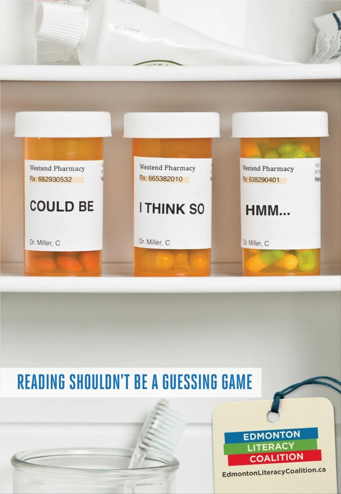 Edmonton Literacy Coalition ads