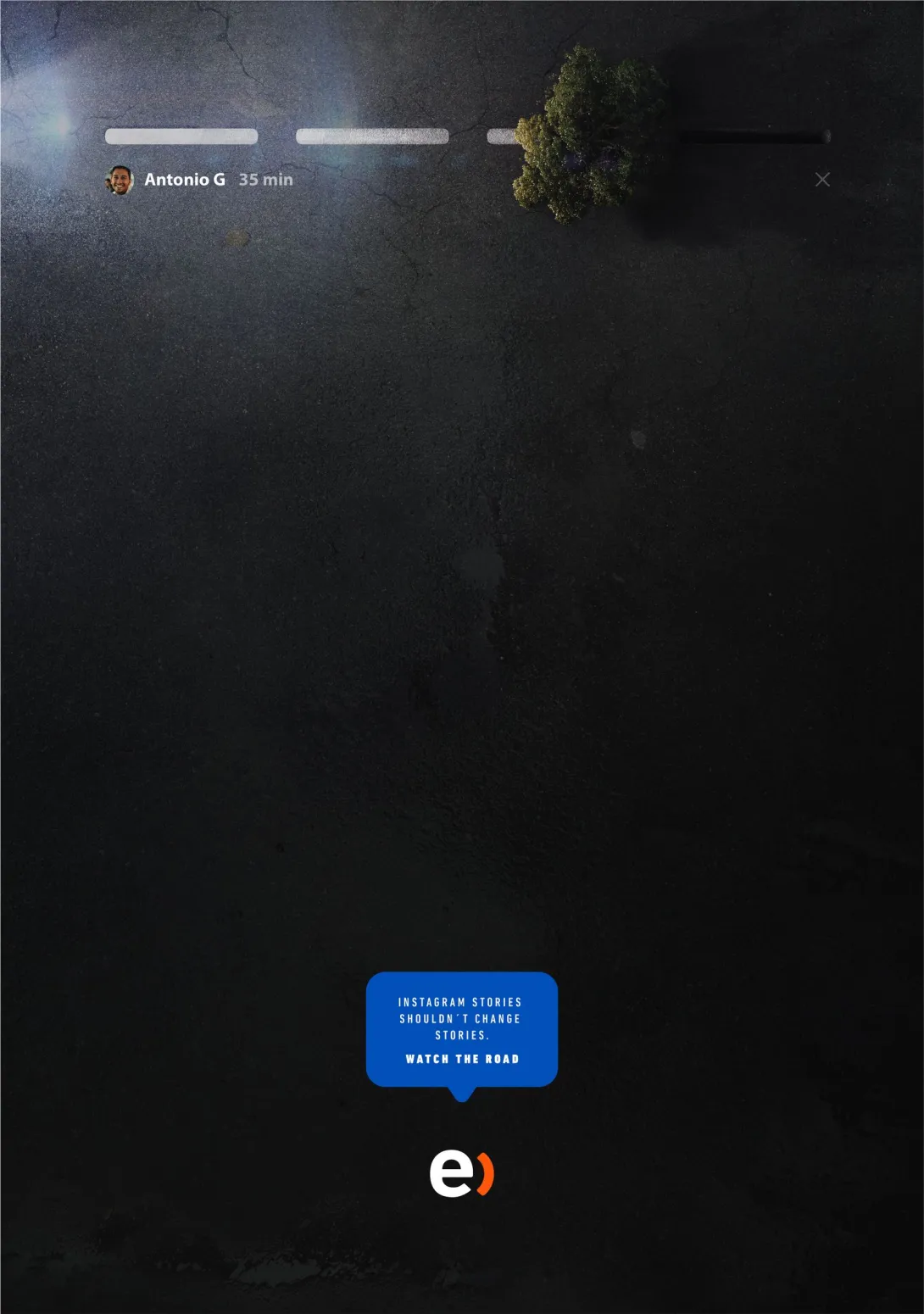 Entel: "Instagram stories shouldn't change stories."