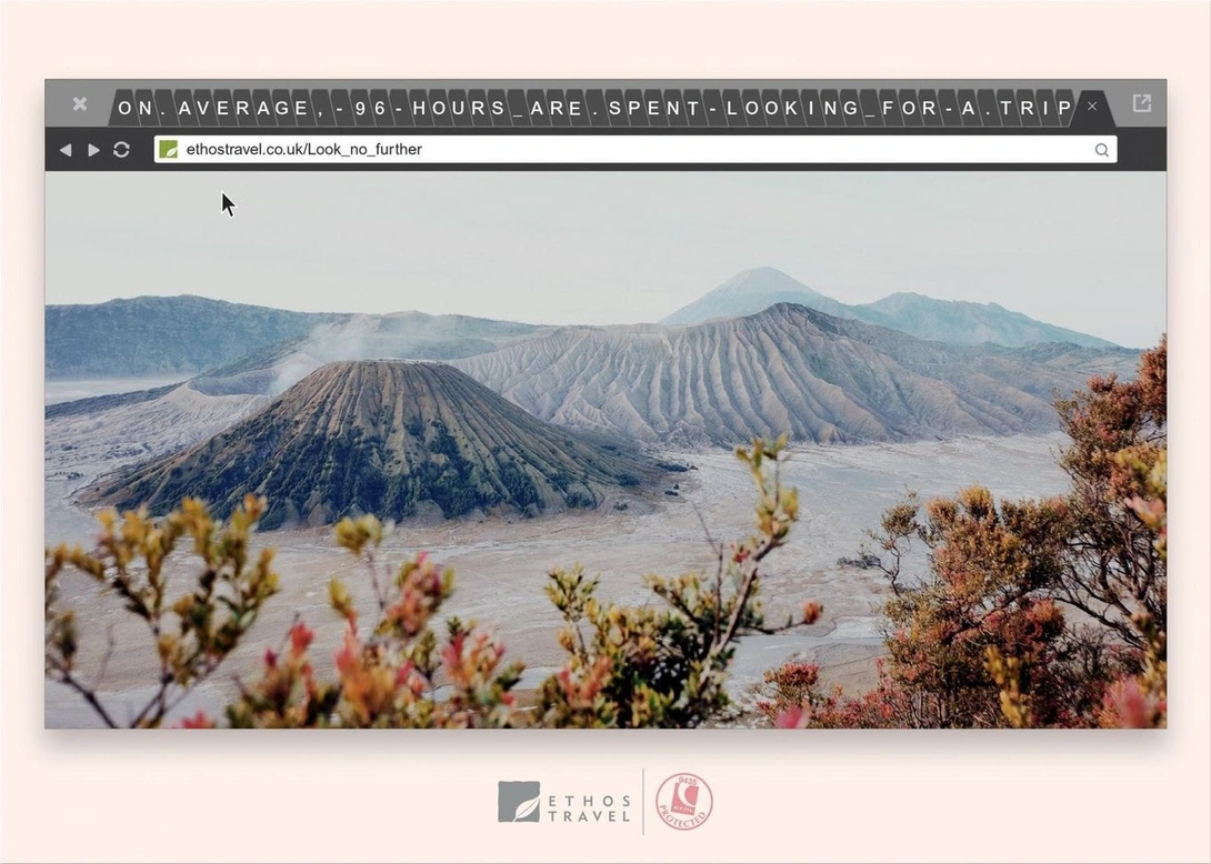 Ethos Travel: "Look no further" by McCann