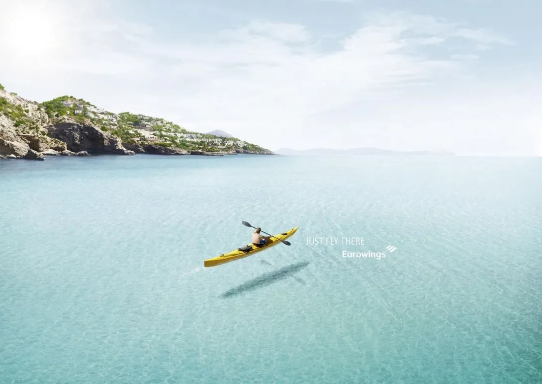 Eurowings: "Just fly there" by Lukas Lindemann Rosinski