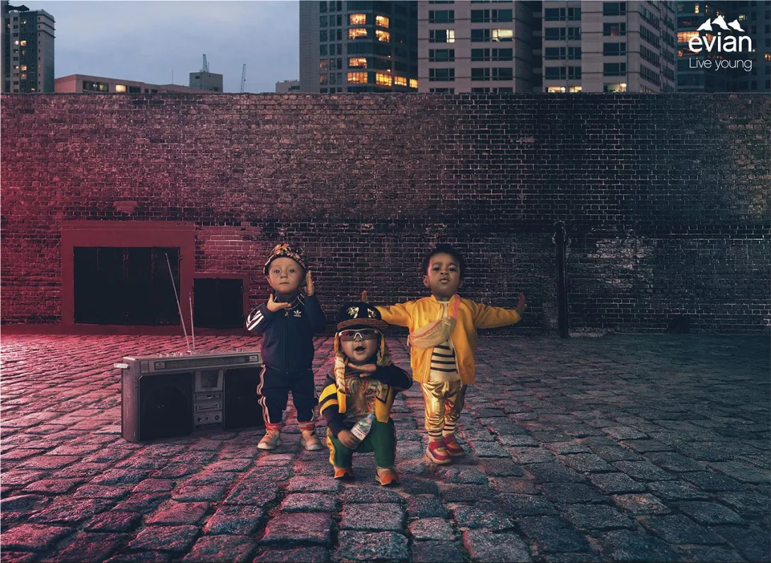Evian "The Baby Bare Necessities" by BETC