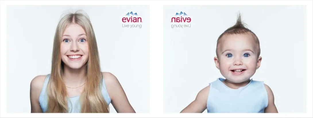 Evian print