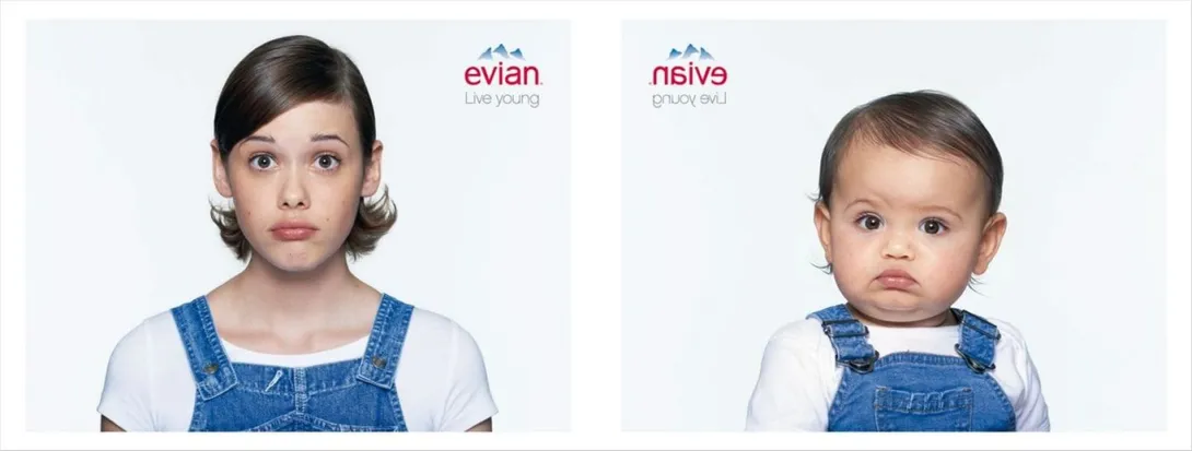 Evian print