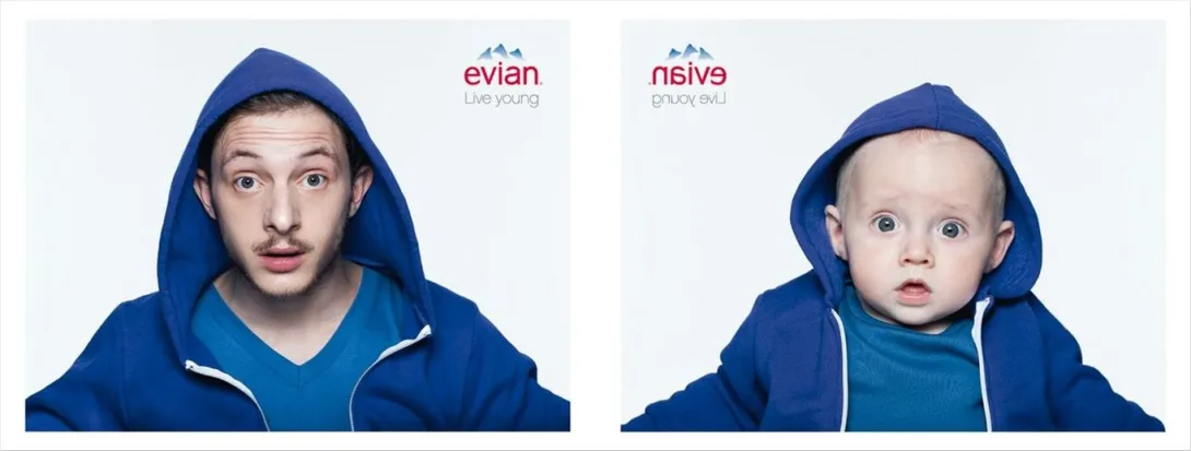 Evian print
