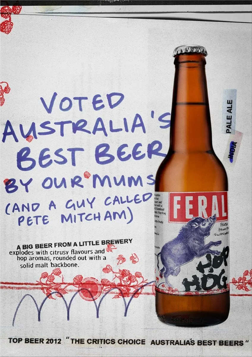 Feral Brewing Company ads