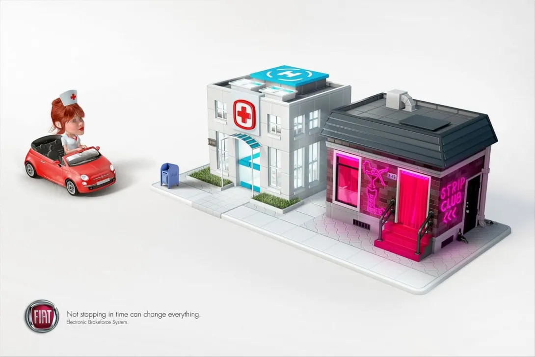 Fiat 500 ads
