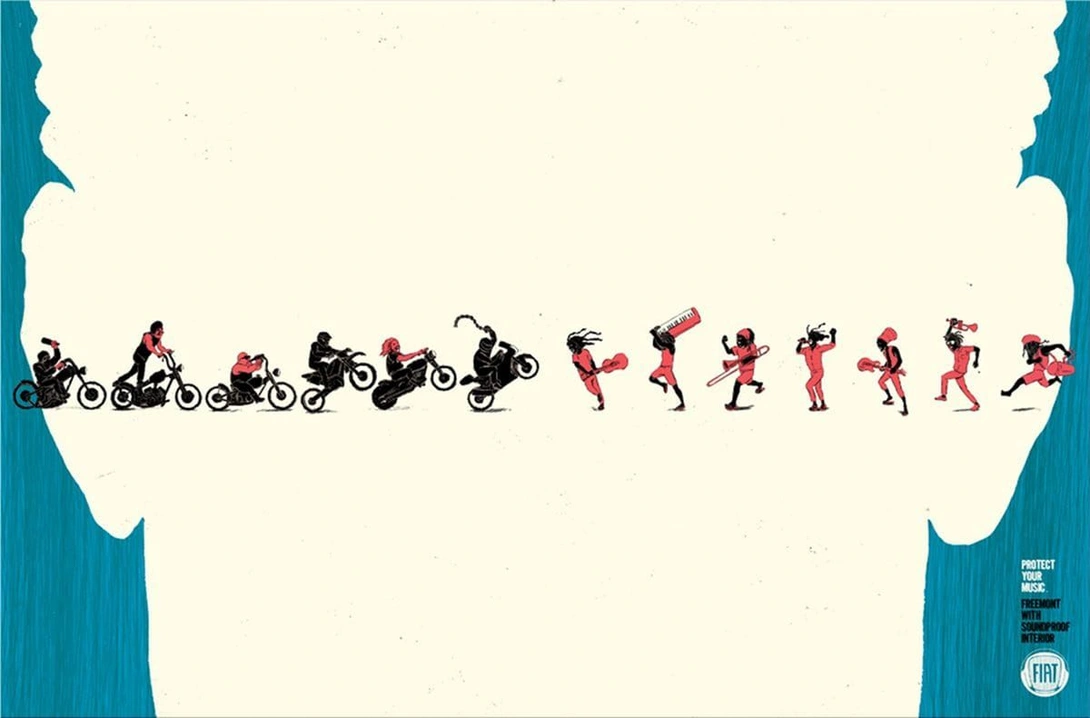 Fiat print ads