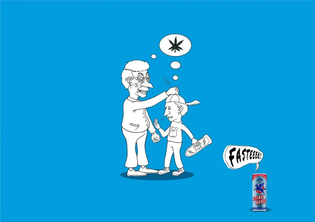 Flying Horse ads