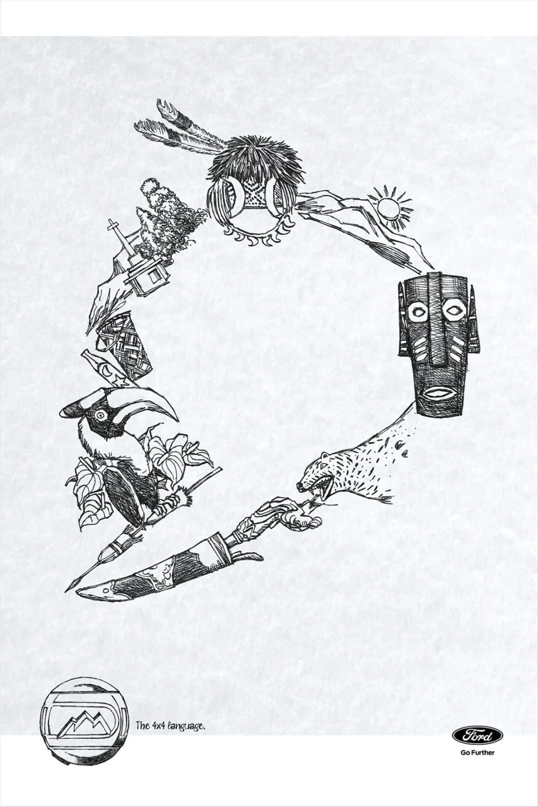 Ford Endeavour print ads