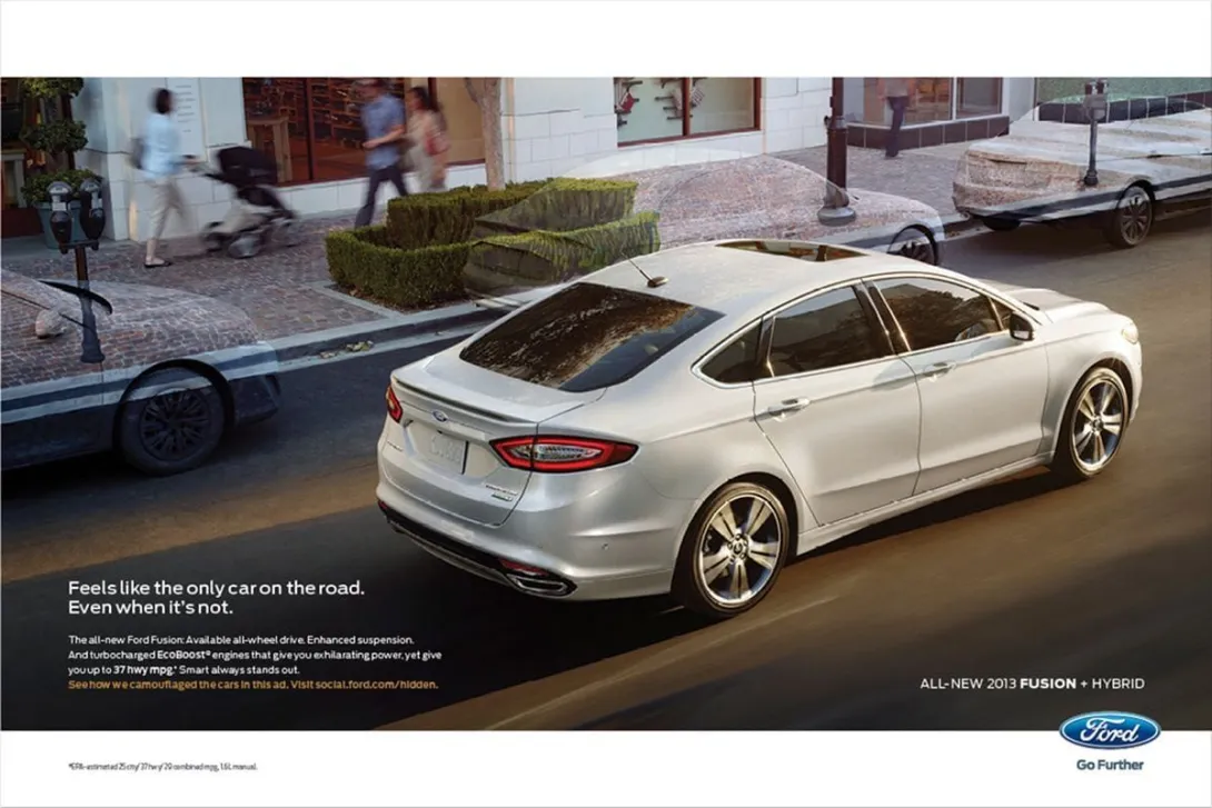 Ford Fusion ads