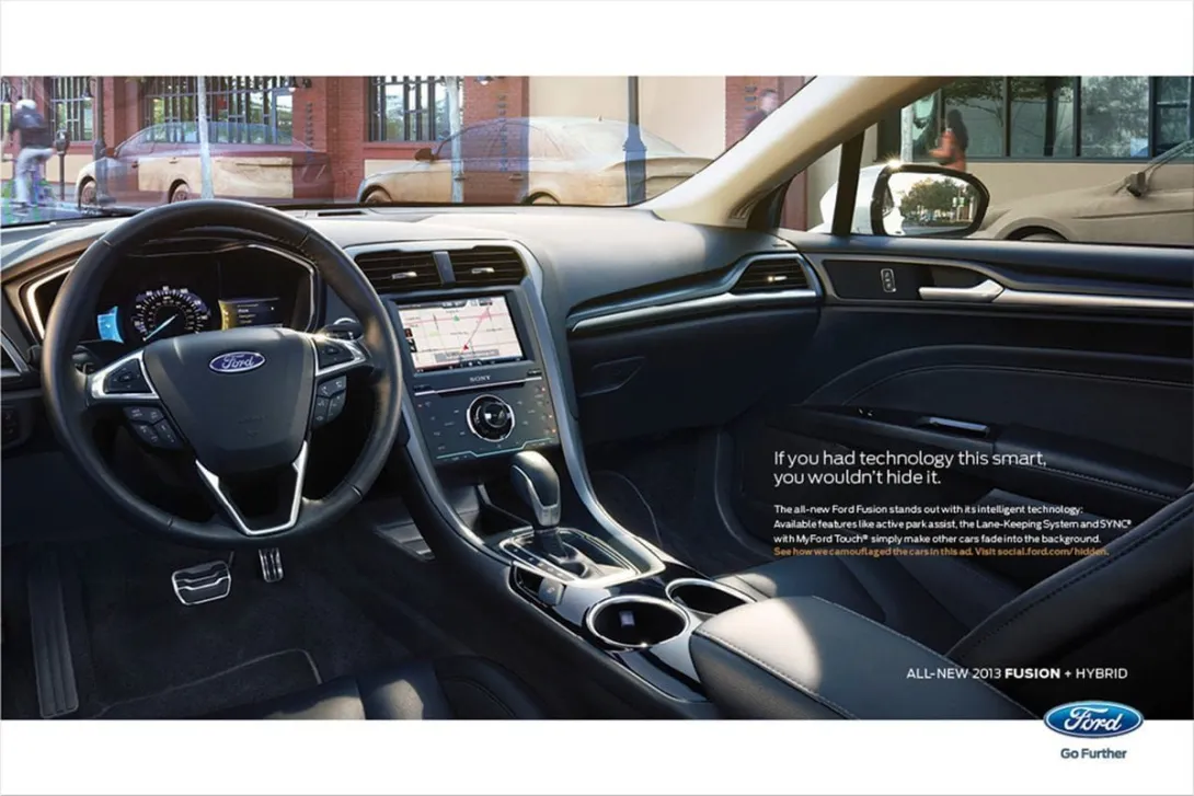 Ford Fusion ads