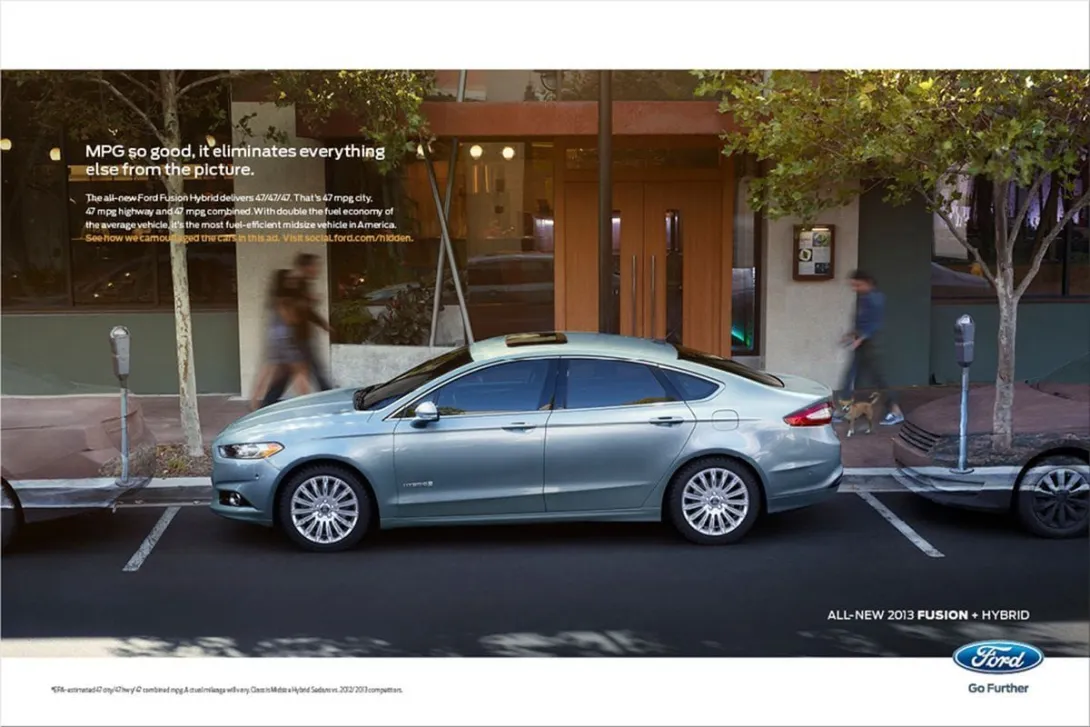 Ford Fusion ads