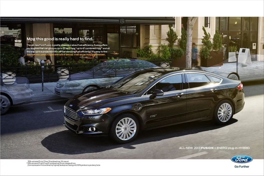 Ford Fusion ads
