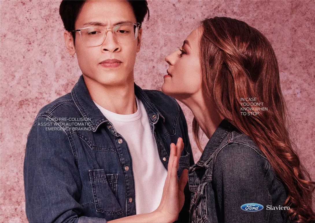 Ford "In case you don't know when to stop"
