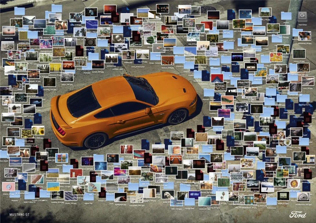 Ford Mustang ads
