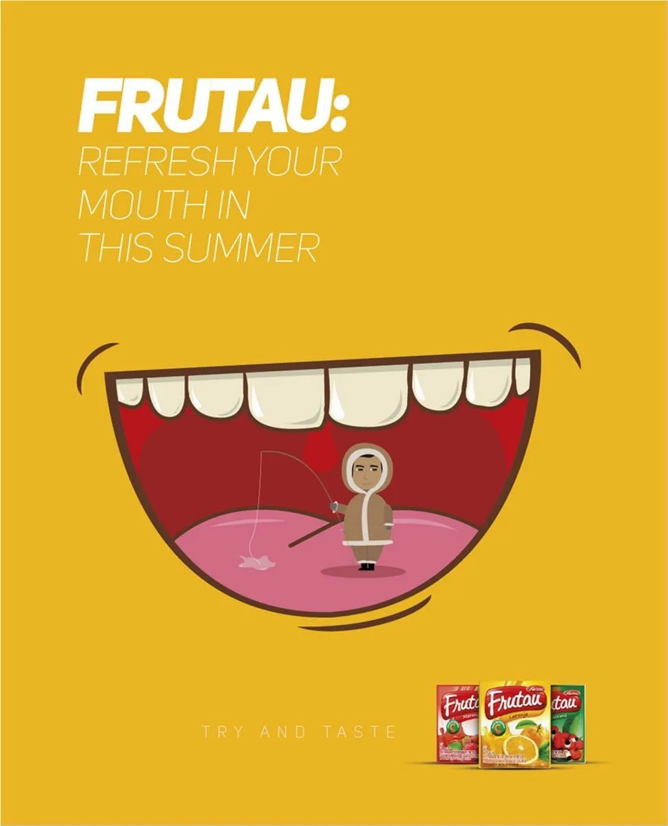 Frutau print ads