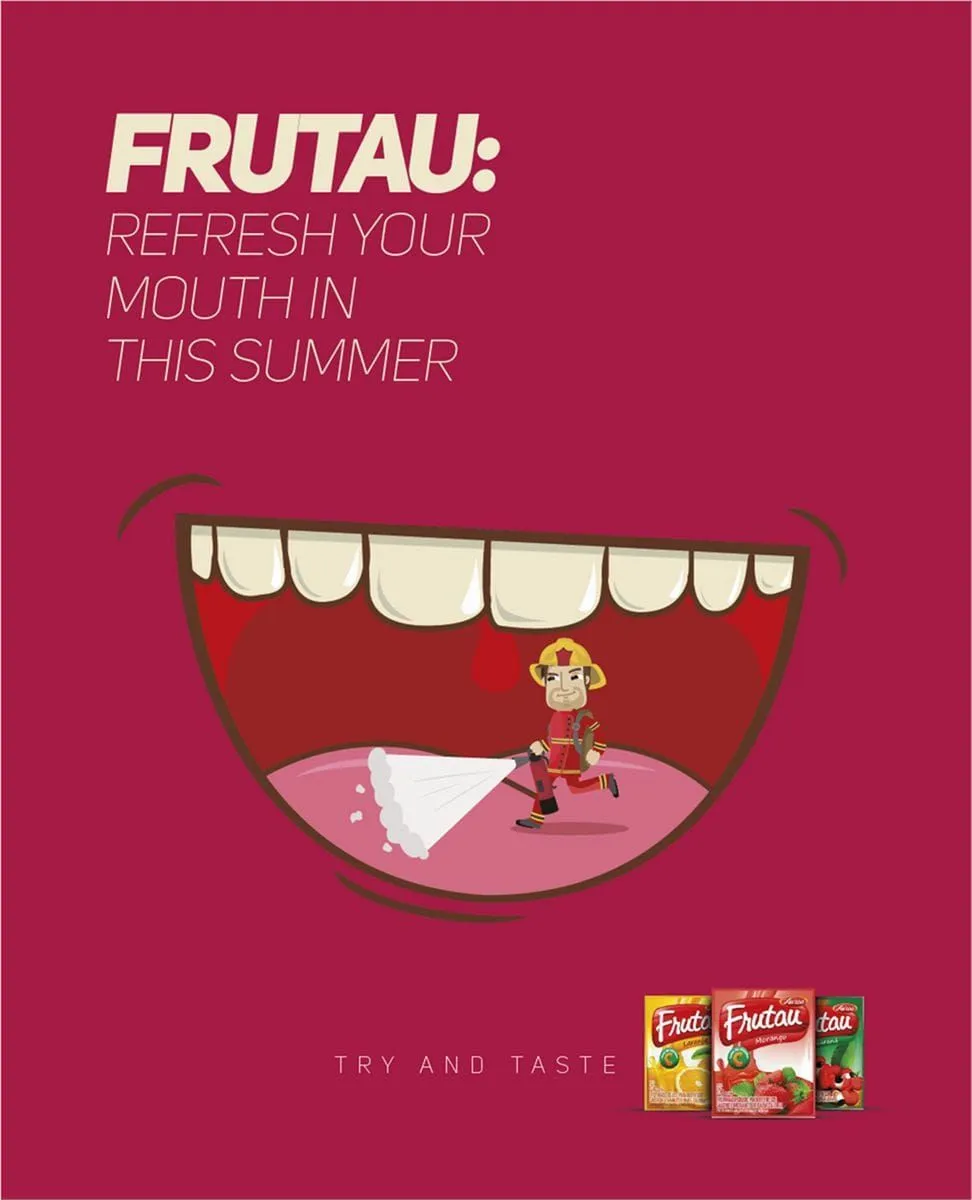 Frutau print ads