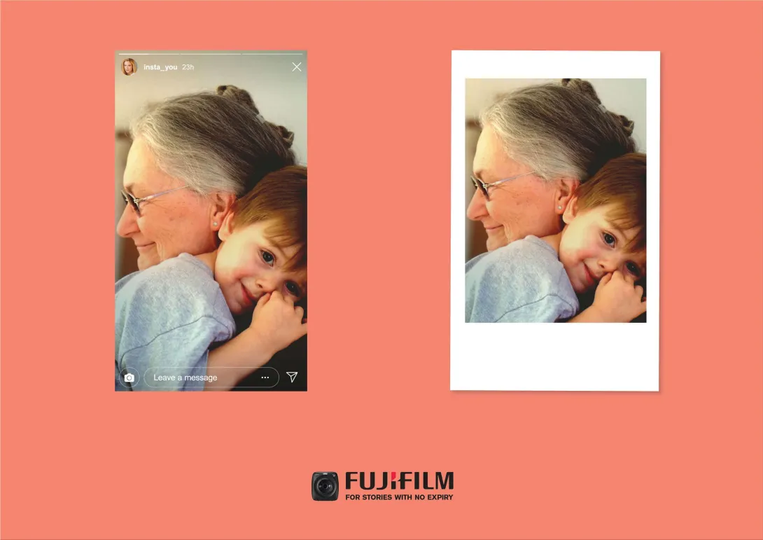 Fujifilm print ad