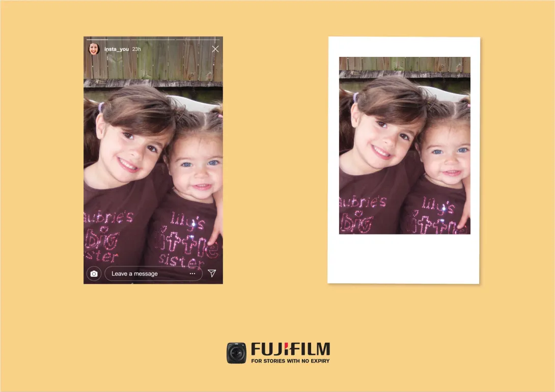 Fujifilm print ad