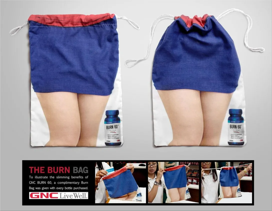 GNC Burn 60 ads