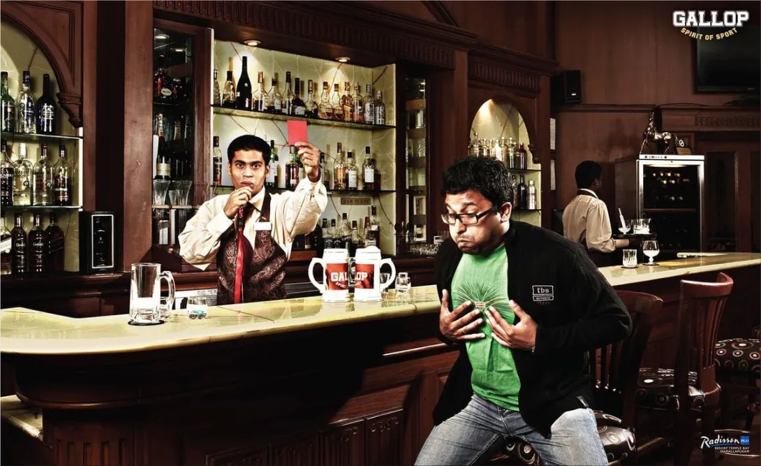 Gallop Sports Lounge ads