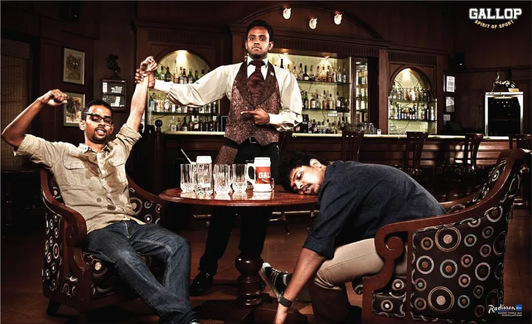 Gallop Sports Lounge ads