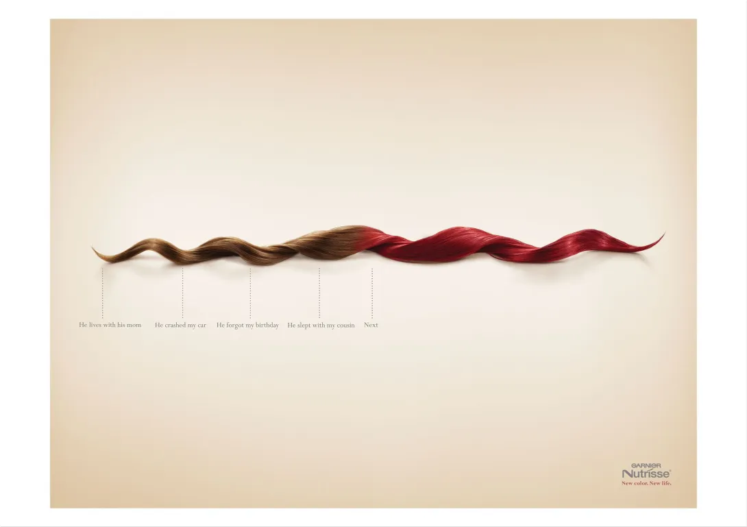 Garnier "New color. New life."
