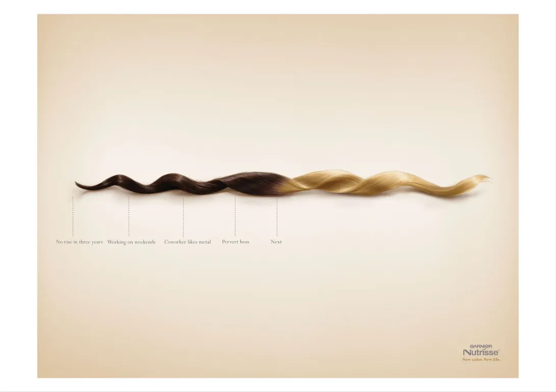 Garnier "New color. New life."