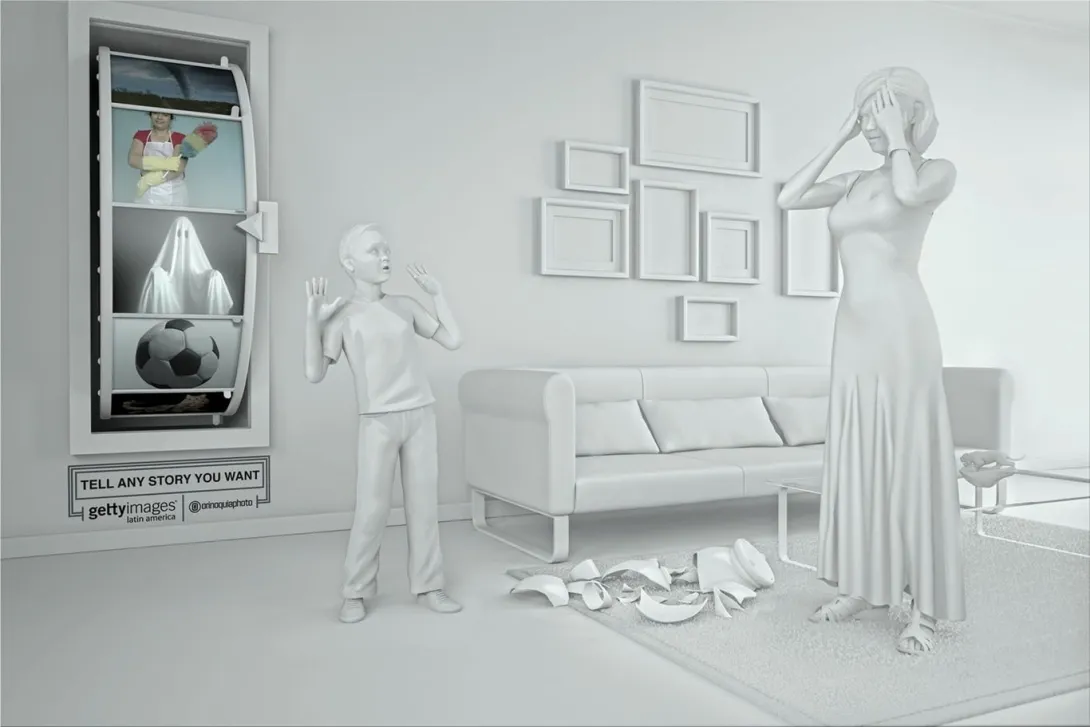 Getty Images print ads