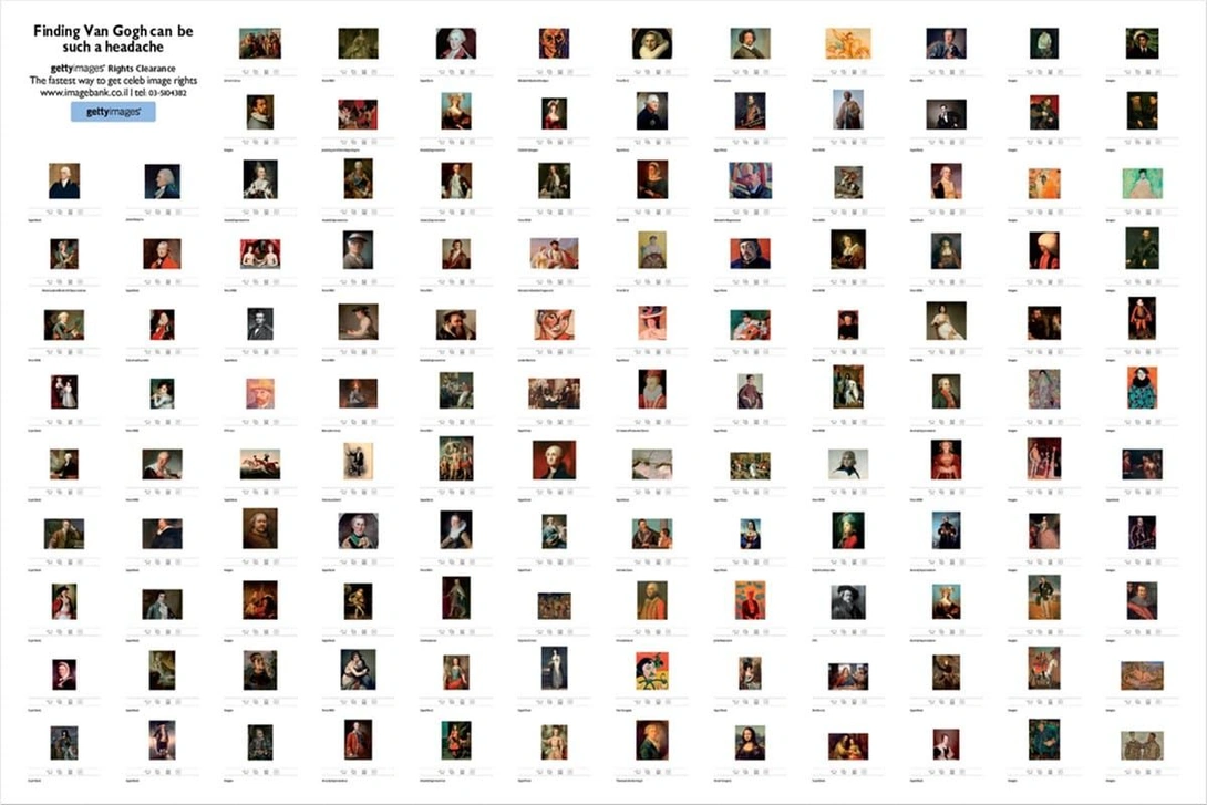 Getty Images print ads