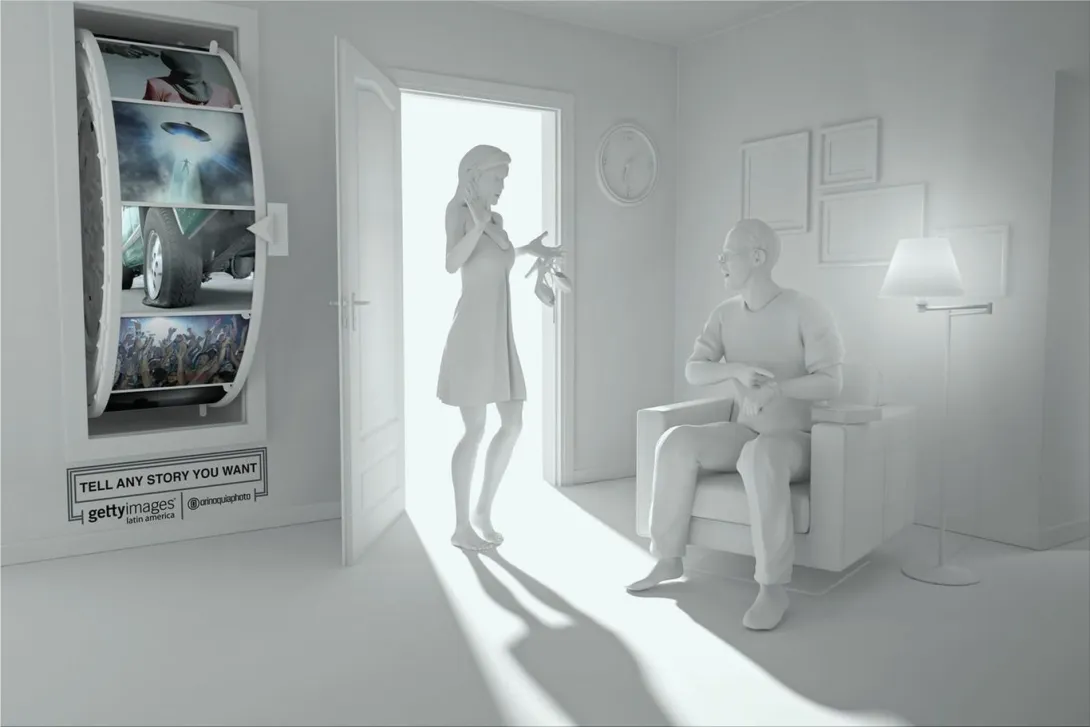 Getty Images print ads