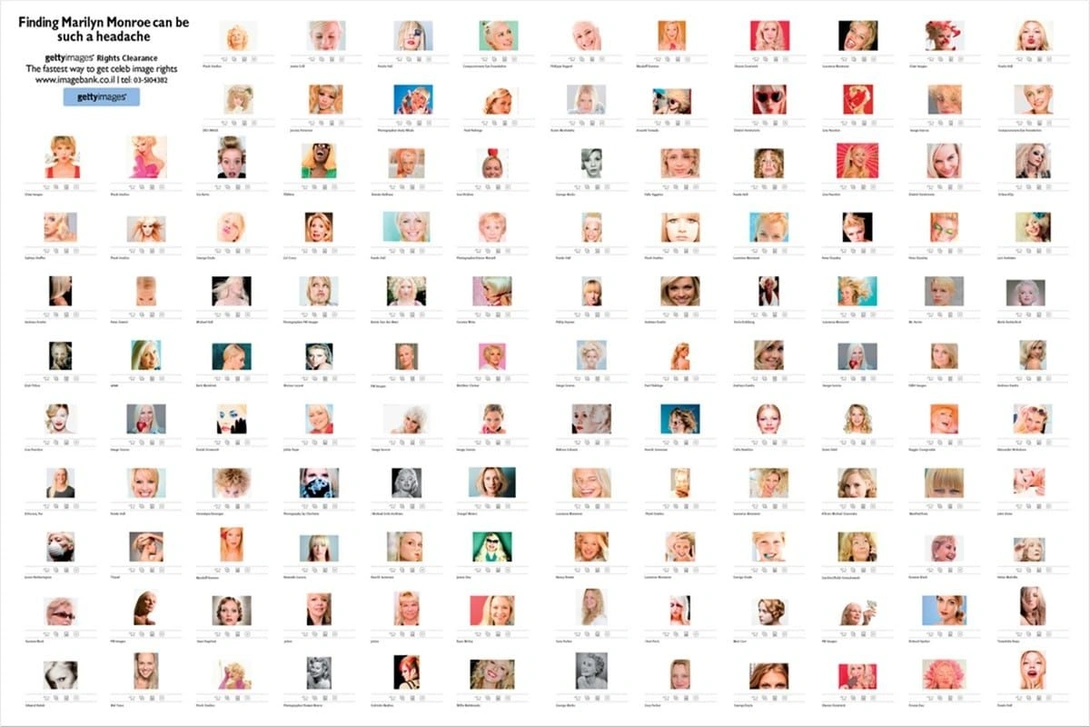 Getty Images print ads