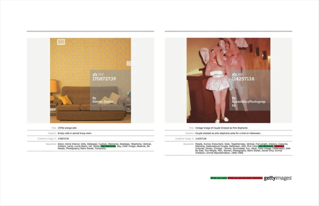 Getty Images ads