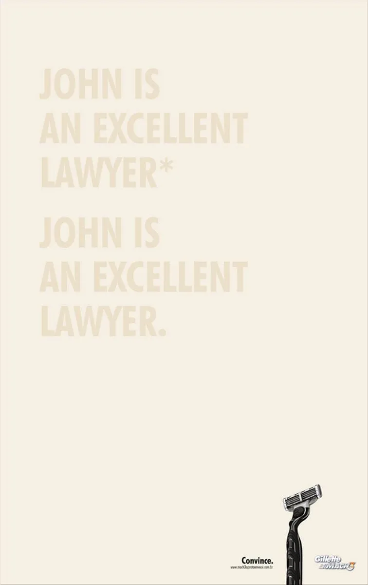 Gillette print