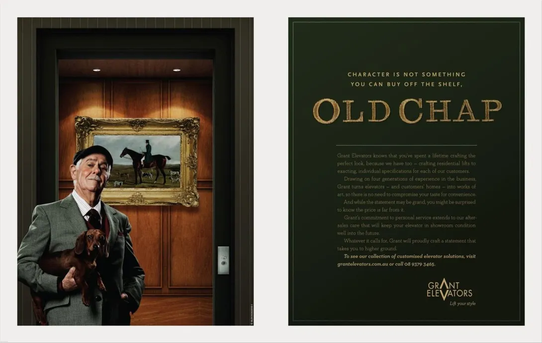 Grant Elevators ad