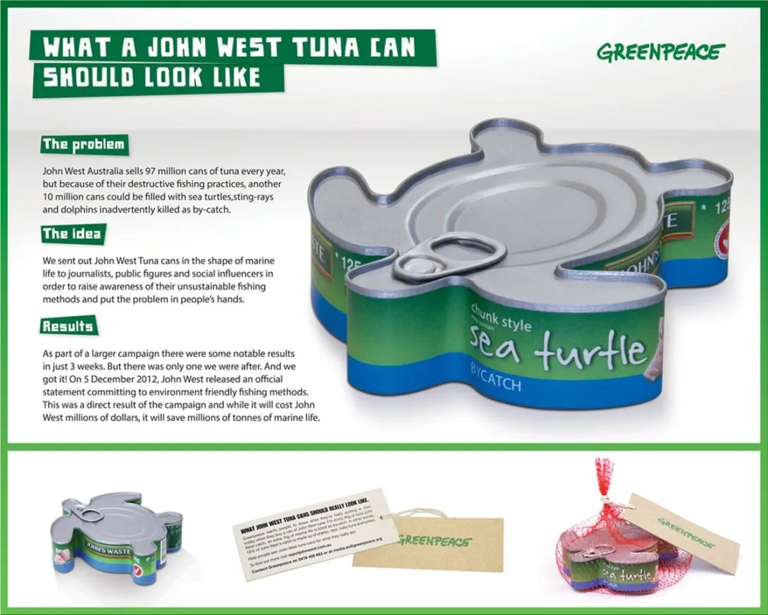 Greenpeace ads
