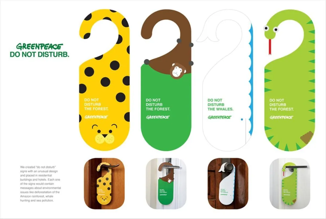 Greenpeace ads