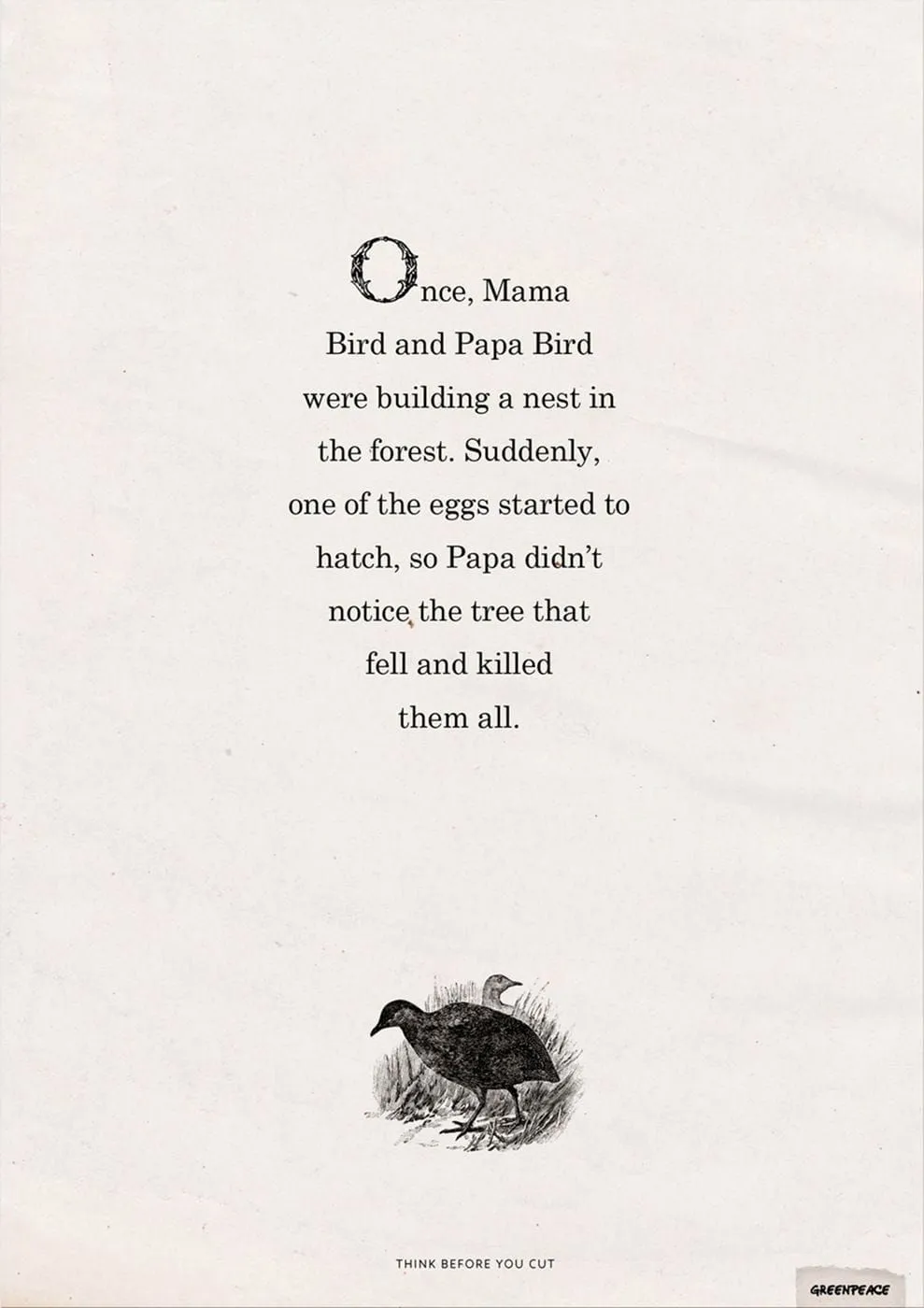 Greenpeace ads