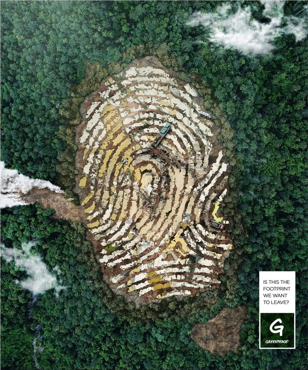 Greenpeace print ad