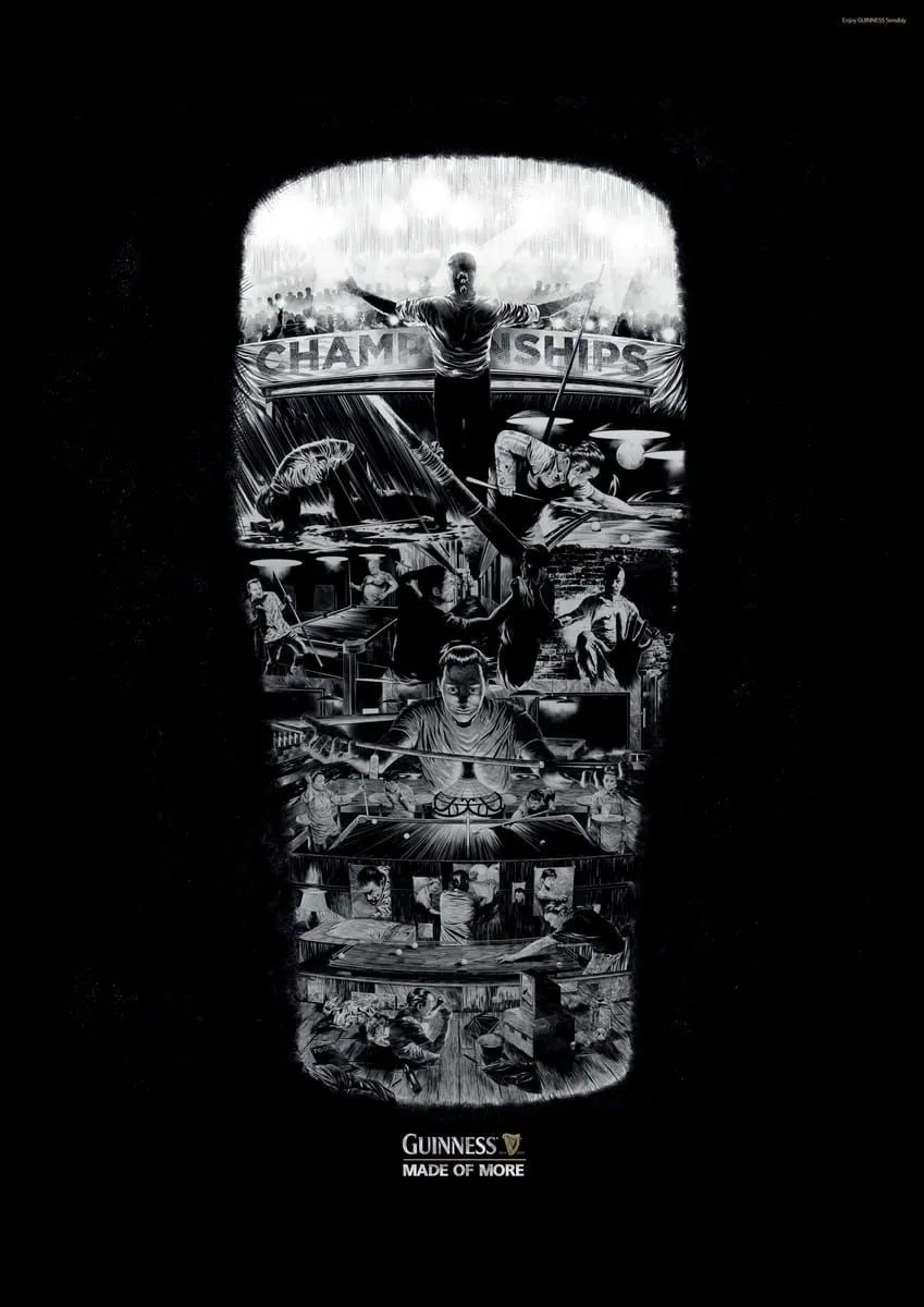 Guinness print ads